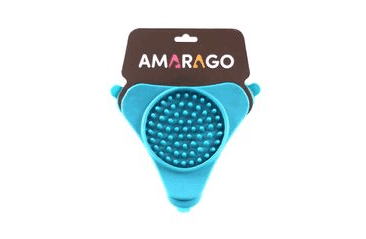 Amarago lízacia podložka trojuholník - modrý interaktivní podložka