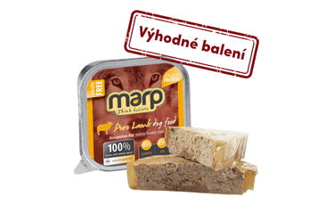 Marp Lamb  vanička pre psov s jahňacím 16x100g vanička pre psov s jahňacím 16x100g