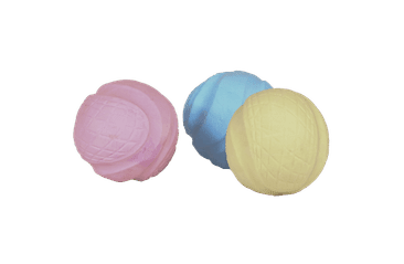 AMARAGO ECO FRIENDLY  HRAČKA PRE PSOV LOPTA ŽLTÁ, 8CM/105G