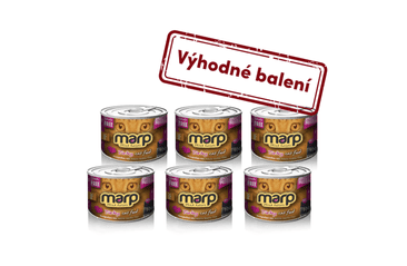 Marp Turkey konzerva pre mačky s morkou 6x200g 