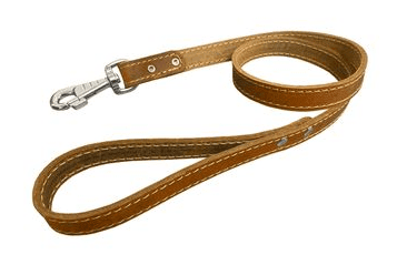 BAFPET KOŽENÉ VODÍTKO Z MASTNEJ KOŽE, OBŠITÉ - PRÍRODNÉ