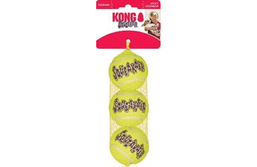 KONG HRAČKA SQUEAKAIR TENISOVÁ LOPTA M 3KS