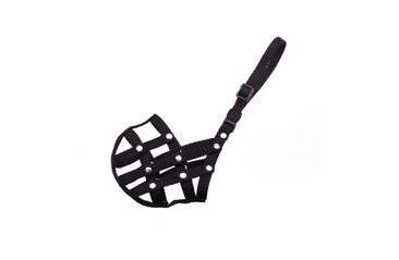 BAFPET POPRUHOVÝ NÁHUBOK, PLETENÝ - ČIERNA