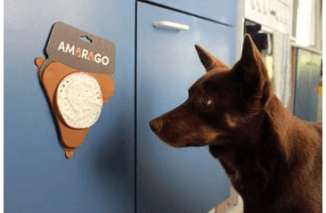 AMARAGO LÍZACIA PODLOŽKA TROJUHOLNÍK - HNEDÝ