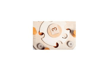 DREVENÝ HLAVOLAM BIRTHDAY CAKE/OBTIAŽNOSŤ 1-4