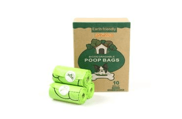 EKOLOGICKÉ SÁČKY NA PSIE EXKREMENTY AMINELA 10KS + ZÁSOBNÍK