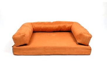 AMINELA  PELECH S OKRAJOM 100X70CM HALF AND HALF ORANŽOVÁ/SIVÁ