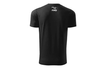 MARP PÁNSKE TRIČKO MINIMAL - ČIERNE