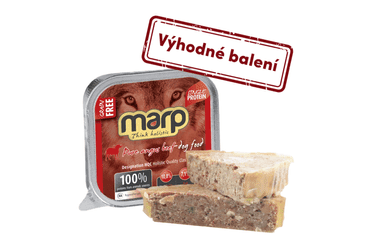 Marp Angus Beef vanička pre psov s hovädzím 16x100g vanička pre psov s hovädzím 16x100g