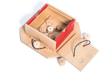 DREVENÝ HLAVOLAM SWISS CUBE