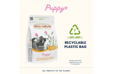 ALMO NATURE HOLISTIC PUPPY XS-S - S ČERSTVÝM KURACÍM 2KG