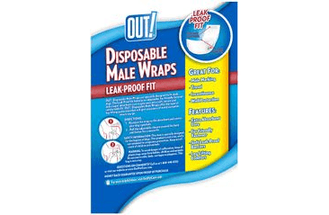 OUT! JEDNORAZOVÉ PLIENKY PRE PSÍCH SAMCOV XS/S