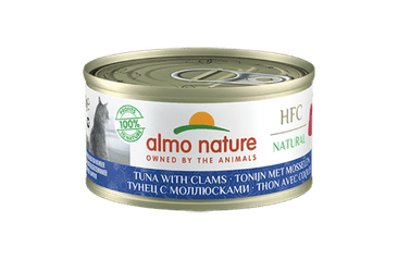 ALMO NATURE HFC NATURAL - TUNIAK A MUŠLE 70G VÝHODNÉ BALENIE 24KS
