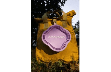 AMARAGO SILIKÓNOVÁ SKLADACIA MISKA 1000ML - FIALOVÁ