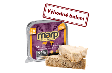 Marp Mix vanička pre psov jahňa+zelenina 16x100g 16x100g