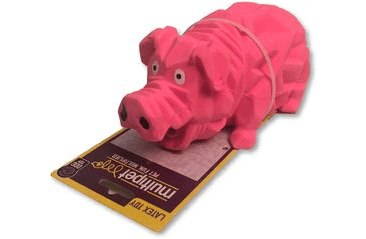 HRAČKA MULTIPET ORIGAMI PALS  CHROCHTAJÚCE PRASA LATEX 20,5 CM