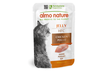 ALMO NATURE HFC JELLY - KURACIE PRSIA V ŽELÉ 55G VÝHODNÉ BALENIE 24KS