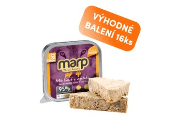 Marp Mix vanička pre psov jahňa+zelenina 16x100g 16x100g