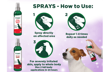 VET`S BEST UPOKOJUJÚCI SPREJ NA HOTSPOTY 250ML