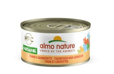 ALMO NATURE HFC NATURAL - TUNIAK A KREVETY 70G