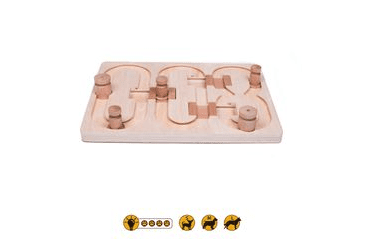 DREVENÝ HLAVOLAM AGENT 008