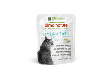 ALMO NATURE HFC HYDRATAČNÍ KAPSIČKA - SARDINKOVÝ VÝVAR S FILETY 50G 4+1 ZDARMA