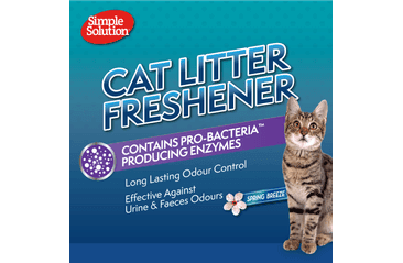 SIMPLE SOLUTION SUCHÝ OSVIEŽOVAČ PODSTIELKY PRE MAČKY 600G