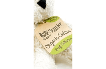 SPUNKY PUP MEDVEĎ Z ORGANICKEJ BAVLNY 30CM