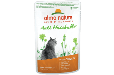 ALMO NATURE HOLISTIC ANTI HAIRBALL - S KURACÍM 70G VÝHODNÉ BALENIE 30KS