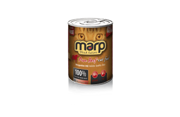Marp Beef konzerva pro kočky s hovězím 400g EXP 08/2026 SLEVA 20% konzerva pro kočky s hovězím 400g