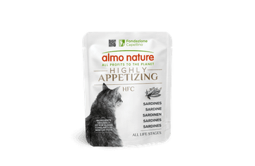 ALMO NATURE HFC HIGHLY APPETIZING - SARDINKY 50G 4+1 ZDARMA