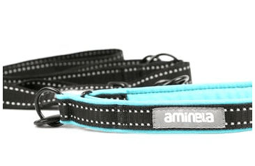 AMINELA OBOJOK  POLOSŤAHOVACÍ SPORT & CITY  48CM + 5CM, TYRKYSOVÁ/ČIERNA