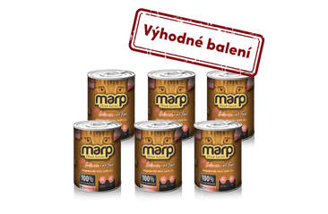 Marp Salmon konzerva pre mačky s lososom 6x370g konzerva pro kočky s lososem 6x370g