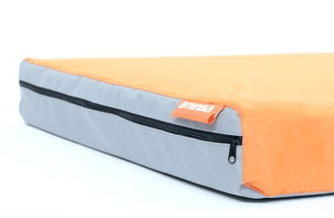 MATRACE AMINELA - 80X60X10CM HALF AND HALF (SIVÁ/ORANŽOVÁ)