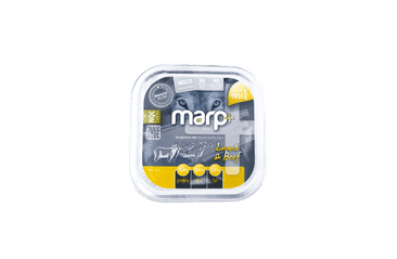 MARP NATURAL PLUS VANIČKA PRE PSOV S JAHŇACÍM A HOVÄDZÍM 12X150G