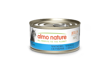 ALMO NATURE HFC JELLY - MAKRELA 70G VÝHODNÉ BALENIE 24KS