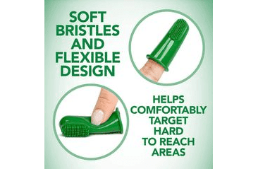 VET`S BEST SILIKÓNOVÁ ZUBNÁ KEFKA NA PRST - BALENIE 5KS