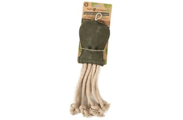 FARM COMPANY CHOBOTNICE ZO SEMIŠOVEJ KOŽE S JUTOVÝM LANOM 40CM