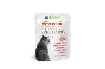 ALMO NATURE HFC HIGHLY APPETIZING - KUŘECÍ FILET 50G 4+1 ZDARMA