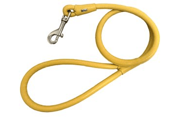 OKRÚHLE KOŽENÉ VODÍTKO EXCLUSIVE - ŽLTÁ