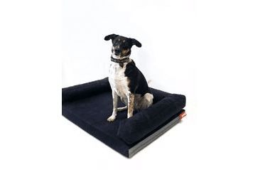 AMINELA PELECH S OKRAJOM 80X60CM HALF AND HALF ČIERNA/SIVÁ