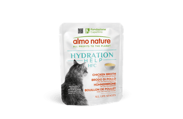 ALMO NATURE HFC HYDRATAČNÍ KAPSIČKA - KUŘECÍ VÝVAR S FILETY 50G 4+1 ZDARMA