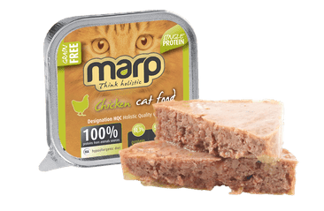 Marp Chicken vanička pre mačky s kuracím 100g exp 02/2026 ZĽAVA 30% 