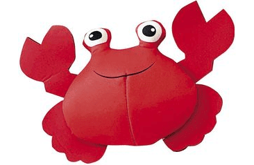 NOBBY VODNÁ HRAČKA PRE PSOV KRAB 12 CM