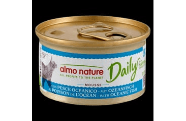 ALMO NATURE DAILY MENU - PENA S MORSKÝMI RYBAMI 85G VÝHODNÉ BALENIE 24KS