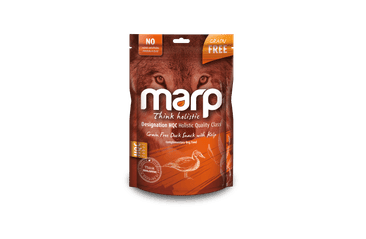 Marp Holistic –  Kačacie maškrty s kelpou bez obilnín 150g Kachní 150g