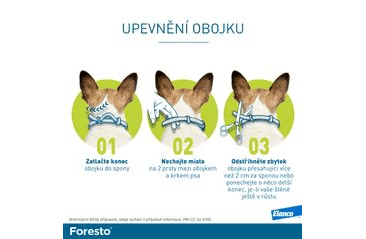 FORESTO OBOJOK PRE PSOV NAD 8KG 1KS - 70 CM