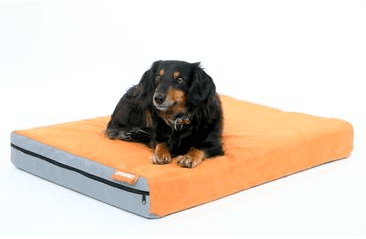 MATRACE AMINELA - 80X60X10CM HALF AND HALF (SIVÁ/ORANŽOVÁ)