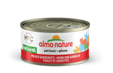 ALMO NATURE HFC NATURAL - KURACÍ A KREVETY 70G
