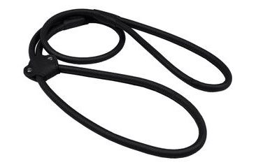 PREDVÁDZACIE VODÍTKO ZO ŠITEJ GUĽATEJ KOŽE - ČIERNA